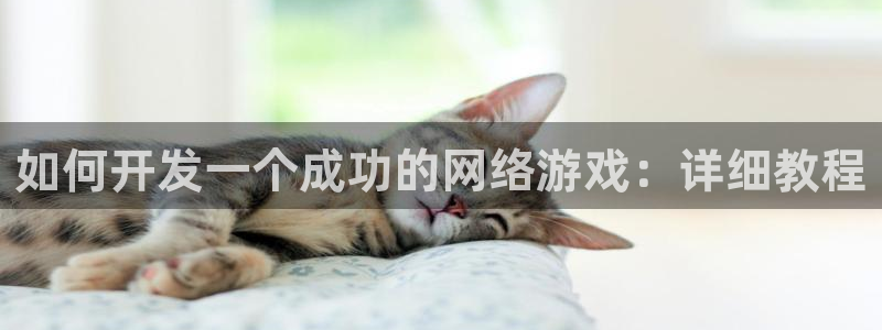 沐鸣注册开户：如何开发一个成功的网络游戏