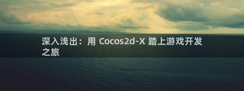 沐鸣娱乐注册登录平台：深入浅出：用 Co