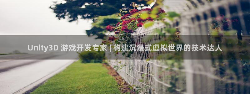 沐鸣注册入口：Unity3D 游戏开发专