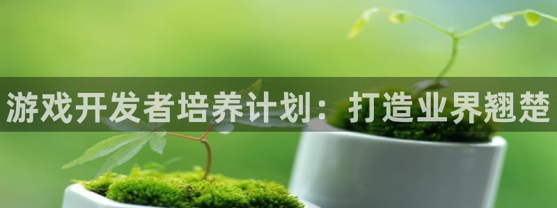 沐鸣娱乐注册平台：游戏开发者培养计划：打