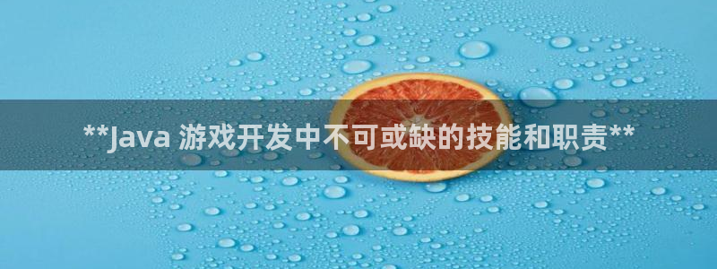 沐鸣娱乐股东：**Java 游戏开发中不