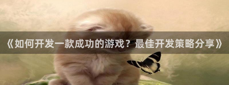 沐鸣注册：《如何开发一款成功的游戏？最佳