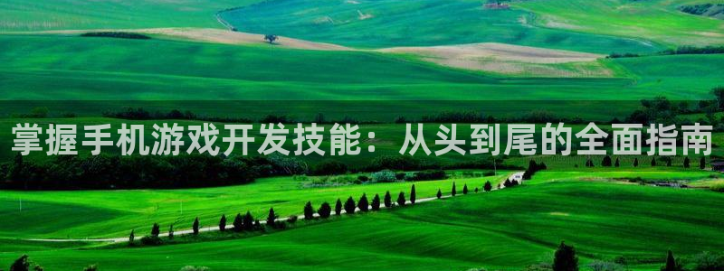 沐鸣娱乐平台怎么样：掌握手机游戏开发技能