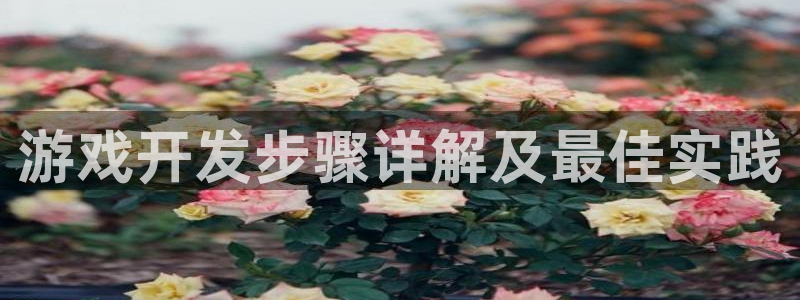 沐鸣4代理：游戏开发步骤详解及最佳实践